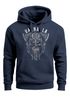 Hoodie Herren Aufdruck Valhalla Wikinger Helm Viking Odin Krieger Kapuzen-Pullover Männer Fashion Streetstyle Neverless®preview