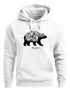 Hoodie Herren Bär Abenteuer Berge Wald Bear Mountains Adventure Kapuzen-Pullover Männer Neverless®preview