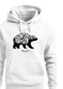 Hoodie Herren Bär Abenteuer Berge Wald Bear Mountains Adventure Kapuzen-Pullover Männer Neverless®preview