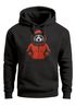 Hoodie Herren Bär Bear Comic Gartoon Illustration Grafik Männer Fashion Streetstyle Neverless®preview