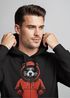 Hoodie Herren Bär Bear Comic Gartoon Illustration Grafik Männer Fashion Streetstyle Neverless®preview