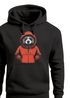 Hoodie Herren Bär Bear Comic Gartoon Illustration Grafik Männer Fashion Streetstyle Neverless®preview