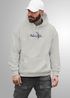 Hoodie Herren Bär Familie Kanu Outdoor Print Aufdruck Motiv Kapuzen-Pullover Männer Fashion Streetstyle Neverless®preview