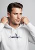 Hoodie Herren Bär Familie Kanu Outdoor Print Aufdruck Motiv Kapuzen-Pullover Männer Fashion Streetstyle Neverless®preview