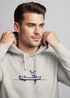 Hoodie Herren Bär Familie Kanu Outdoor Print Aufdruck Motiv Kapuzen-Pullover Männer Fashion Streetstyle Neverless®preview