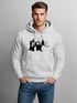 Hoodie Herren Bär Kunst Grafik Printshirt Tiermotiv Adventure Männer Fashion Streetstyle Neverless®preview