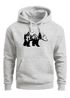 Hoodie Herren Bär Kunst Grafik Printshirt Tiermotiv Adventure Männer Fashion Streetstyle Neverless®preview
