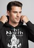 Hoodie Herren Bär Wiking Adventure Runen the North Natur Print Aufdruck Fashion Streetstyle Neverless®preview
