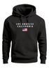 Hoodie Herren Bedruckt Schriftzug California Los Angeles USA Amerika Flagge Fashion Streetstyle Neverless®preview