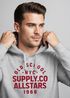 Hoodie Herren Bedruckt Schriftzug Oldschool NYC New York City Allstars Kapuzen-Pullover Männer Fashion Streetstyle Neverless®preview