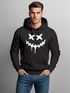 Hoodie Herren Bedruckt Techwear Fashion Streetstyle Smiling Face Smile Trend Fashion Streetstyle Neverless®preview