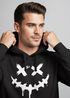 Hoodie Herren Bedruckt Techwear Fashion Streetstyle Smiling Face Smile Trend Fashion Streetstyle Neverless®preview