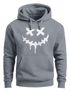 Hoodie Herren Bedruckt Techwear Fashion Streetstyle Smiling Face Smile Trend Fashion Streetstyle Neverless®preview