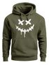 Hoodie Herren Bedruckt Techwear Fashion Streetstyle Smiling Face Smile Trend Fashion Streetstyle Neverless®preview