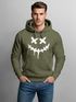 Hoodie Herren Bedruckt Techwear Fashion Streetstyle Smiling Face Smile Trend Fashion Streetstyle Neverless®preview