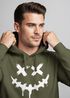 Hoodie Herren Bedruckt Techwear Fashion Streetstyle Smiling Face Smile Trend Fashion Streetstyle Neverless®preview