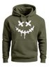 Hoodie Herren Bedruckt Techwear Fashion Streetstyle Smiling Face Smile Trend Fashion Streetstyle Neverless®preview
