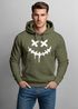 Hoodie Herren Bedruckt Techwear Fashion Streetstyle Smiling Face Smile Trend Fashion Streetstyle Neverless®preview