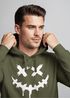 Hoodie Herren Bedruckt Techwear Fashion Streetstyle Smiling Face Smile Trend Fashion Streetstyle Neverless®preview