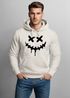 Hoodie Herren Bedruckt Techwear Fashion Streetstyle Smiling Face Smile Trend Fashion Streetstyle Neverless®preview