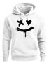 Hoodie Herren Bedruckt Techwear Fashion Streetstyle Smiling Face Smile Trend Print Aufdruck Neverless®preview
