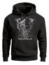 Hoodie Herren Bedruckt Valhalla Wikinger Odin Wotan Axt Print Kapuzen-Pullover Männer Fashion Streetstyle Neverless®preview
