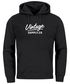 Hoodie Herren Bedruckt Vintage Schriftzug Retro Design Kapuzenpullover Aufdruck Fashion Streetstyle Neverless®preview