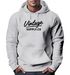 Hoodie Herren Bedruckt Vintage Schriftzug Retro Design Kapuzenpullover Aufdruck Fashion Streetstyle Neverless®preview