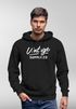 Hoodie Herren Bedruckt Vintage Schriftzug Retro Design Kapuzenpullover Aufdruck Fashion Streetstyle Neverless®preview