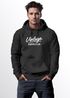 Hoodie Herren Bedruckt Vintage Schriftzug Retro Design Kapuzenpullover Aufdruck Fashion Streetstyle Neverless®preview