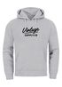 Hoodie Herren Bedruckt Vintage Schriftzug Retro Design Kapuzenpullover Aufdruck Fashion Streetstyle Neverless®preview