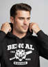 Hoodie Herren Bengal Tiger Baseball Sport USA  Print Aufdruck Fashion Streetstyle Neverless®preview