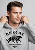 Hoodie Herren Bengal Tiger Schriftzug Logo Vintage Retro Kapuzen-Pullover Männer Neverless®preview