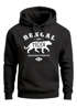Hoodie Herren Bengal Tiger Schriftzug Logo Vintage Retro Kapuzen-Pullover Männer Neverless®preview