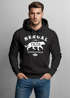 Hoodie Herren Bengal Tiger Schriftzug Logo Vintage Retro Kapuzen-Pullover Männer Neverless®preview