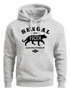 Hoodie Herren Bengal Tiger Schriftzug Logo Vintage Retro Kapuzen-Pullover Männer Neverless®preview