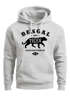 Hoodie Herren Bengal Tiger Schriftzug Logo Vintage Retro Kapuzen-Pullover Männer Neverless®preview