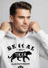Hoodie Herren Bengal Tiger Schriftzug Logo Vintage Retro Kapuzen-Pullover Männer Neverless®preview