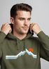 Hoodie Herren Berg Wandern Natur Outdoor Aufdruck Print Fashion Streetstyle Neverless®preview