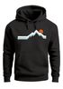 Hoodie Herren Berg Wandern Natur Outdoor Aufdruck Print Fashion Streetstyle Neverless®preview