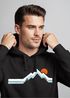 Hoodie Herren Berg Wandern Natur Outdoor Aufdruck Print Fashion Streetstyle Neverless®preview
