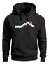 Hoodie Herren Berg Wandern Natur Outdoor Aufdruck Print Fashion Streetstyle Neverless®preview