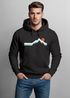 Hoodie Herren Berg Wandern Natur Outdoor Aufdruck Print Fashion Streetstyle Neverless®preview