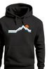 Hoodie Herren Berg Wandern Natur Outdoor Aufdruck Print Fashion Streetstyle Neverless®preview