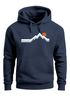 Hoodie Herren Berg Wandern Natur Outdoor Aufdruck Print Fashion Streetstyle Neverless®preview