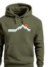 Hoodie Herren Berg Wandern Natur Outdoor Aufdruck Print Fashion Streetstyle Neverless®preview