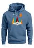 Hoodie Herren Berge Bär Natur Polygon Outdoor Printshirt Aufdruck Wandern Männer Fashion Streetstyle Neverless®preview