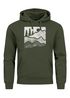 Hoodie Herren Berge Natur Outdoor Printshirt Aufdruck Wandern Männer Fashion Streetstyle Neverless®preview