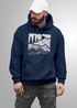 Hoodie Herren Berge Natur Outdoor Printshirt Aufdruck Wandern Männer Fashion Streetstyle Neverless®preview