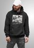 Hoodie Herren Berge Natur Outdoor Printshirt Aufdruck Wandern Männer Fashion Streetstyle Neverless®preview